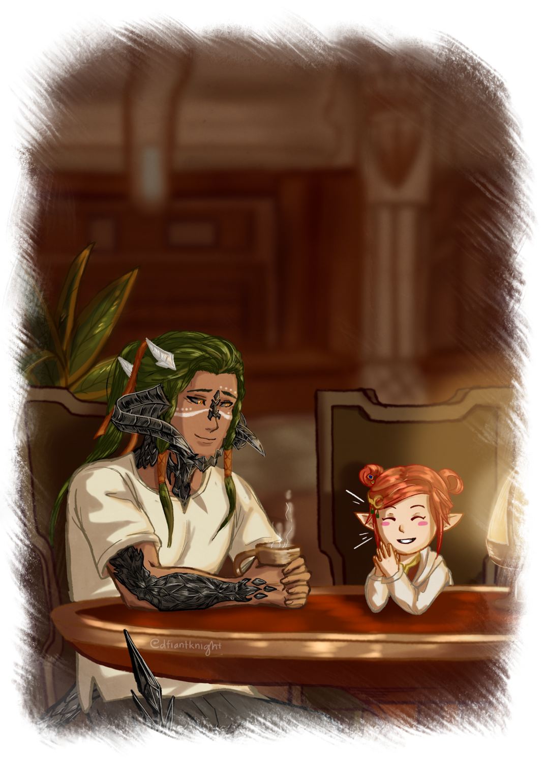 'brief respite' | @sitan / @gilttripped